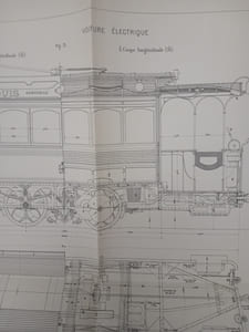Note sur le tramway électrique de Marseille et bases d'une comparaison ds différents systèmes de traction mécanique des tramways.