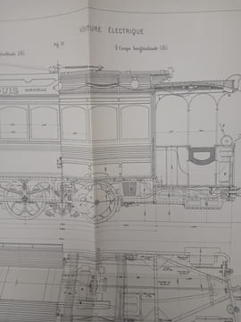 Note sur le tramway électrique de Marseille et bases d'une comparaison ds différents systèmes de traction mécanique des tramways.. DENIZET F.