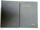 L'ETAT NOTRE RESEAU. Numéro de propagande Août 1931. Du N° 1 (Octobre 1931) au N° 24 (Septembre 1933).
Deux volumes in-8, reliure éditeur, ...