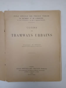 Cours de tramways urbains.