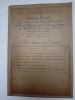 Avant-projet d'un Chemin de Fer Transsaharien de Ras el Ma Crampel à Ouagadougou par Colomb-Béchar, Adrar, Tim-Missao, Tosaye(Niger) et Dori. ...