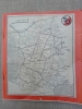 Indicateur des Chemins de Fer de la S.N.C.F. OUEST, SUD-OUEST, des économiques et départementaux et services d'autobus. Service d'Eté au 1er Août ...
