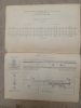 Instruction pour le sabotage et la pose de la voie en rails Vignole. Compagnie du Chemin de Fer du Nord, Travaux et surveillance.. 