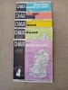 CHAIX Indicateur officiel de la S.N.C.F. NORD Printemps 1967. EST Vacances 1967. OEST, SUD-OUEST et SUD-EST Méditerranée service d'été applicable au ...