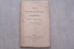 Trait&eacute; du mouvement de translation des locomotives et recherches sur le frottement de roulement.. FEVRE M.