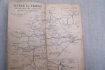 Chemins de l'Etat: Profils et Bifurcations des lignes du Réseau. I. Normandie et Bretagne. Edition 1916.. 