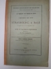 Chemin de fer de Strasbourg à Bale inauguré les 19 et 20 Sezptembre 1841.. Notes et documents historiques.. BAZAINE P.-D.