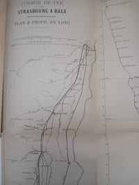 Chemin de fer de Strasbourg à Bale inauguré les 19 et 20 Sezptembre 1841.. Notes et documents historiques.