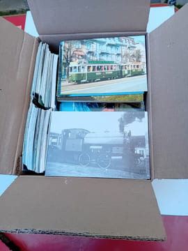 Cartes postales anciennes: CHEMIN DE FER, TRAIN, TRAMWAY, GARE, LOCOMOTIVE, WAGON, VIADUCS, OUVRAGES D'ART, etc.... undefined