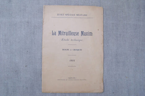 La Mitrailleuse Maxim. Etude technique. Texte et croquis.. undefined