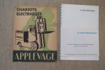 VEHICULES ELECTRIQUES: FENWICK (Saint-Ouen), Pour de meilleures manutentions. Notice DM 743, 1954. Yale electrical industrial trucks: Model C-6-36 ...
