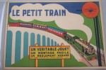 LE PETIT TRAIN. D&eacute;coupage VOLUMETRIX.. 