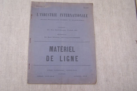 L'INDUSTRIE INTERNATIONALE: Anciens Etablissements ROBERT W. BLACKWELL: Matériel de ligne aérienne, Hecla, Chariots à échafaudage, Isolateurs pour ...