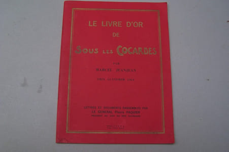 le livre d'OR de Sous les Cocardes.