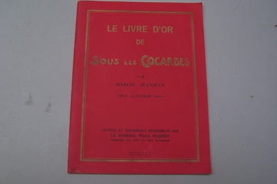 le livre d'OR de Sous les Cocardes.