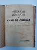 Hitorique sommaire du char de combat.. FOUQUET L.
