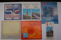 TUPOLEV, ILIOUCHINE, AEROFLOT: TY-114, TY-124, TY-154, TU-144, IL-86.