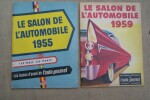Les bancs d'essai de l'AUTO-JOURNAL: Le SALON DE L'AUTOMOBILE: 1955, 1959, 1963, 1964, 1969.. 