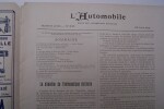 L'Automobile. Revue des locomotions nouvelles. Rédacteur en chef: Gaston SENCIER.. SENCIER Gaston