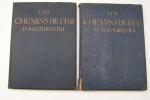 Les Chemins de fer d'aujourd'hui et plus spécialemnt les chemins de fer allemands. Ouvrage publié sous les auspices du Ministère des travaux publics ...