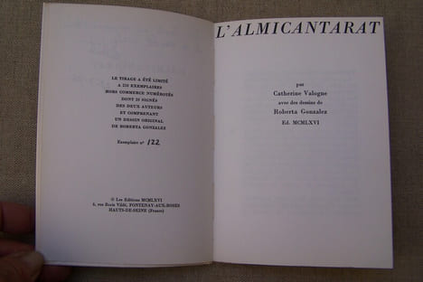 L'Almicantarat.. VALOGNE Catherine