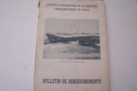 Troupes d'occupation en Allemagne, Commandement du Génie. Bulletin de Renseignements N° 15. (1947).
