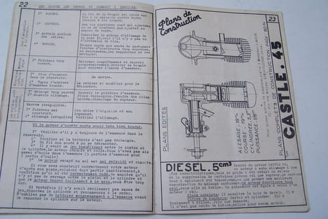 AERO MOTORS. Album de construction pour moteurs essence.. undefined