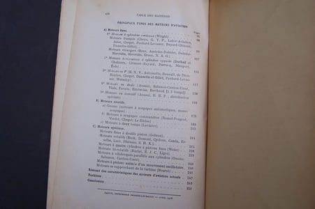 Les moteurs d'aviation. Septième édition, revue et augmentée.