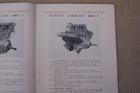 Les Moteurs d'Aviation LORRAINE-DIETRICH Argenteuil. Moteurs 400 et 450 CV. Examen des perfectionnements appliqués au "Lorraine" 400 C.V..Performances ...
