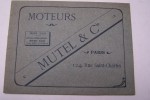 Moteurs MUTEL, 124 rue Saint-Charles, Paris.. 