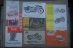 DEPLIANTS PUBLICITAIRES MOTOCYCLETTES: Motorettes TERROT 125 cm3. Vélocette SANDFORD 200 cc. Motocyclettes René GILLET Modèles 1939. Productions ...
