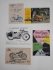 DEPLIANTS PUBLICITAIRES MOTOCYCLETTES: Motorettes TERROT 125 cm3. V&eacute;locette SANDFORD 200 cc. Productions UNIMECA: Monet Goyon Joehler Escoffier, ...