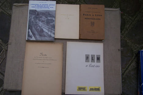 COMPAGNIE DES CHEMINS DE FER DE PARIS A LYON ET A LA MEDITERRANEE (P.L.M.): Marcel CHAVY: Les depots vapeur du P.L.M. Régions Sud-Est et Méditerranée ...