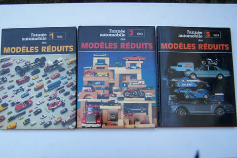 JOUETS, MODELES REDUITS: L'année automobile des modèles réduits Volumes 1, 2 et 3, EDITA-VILO, 1982, 1983, EDITIONS 24 Heures, 1984.
Dominique ...