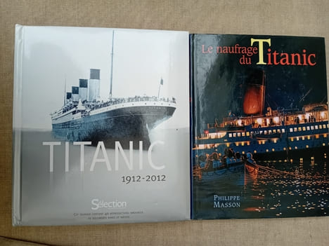 PAQUEBOT TITANIC: Philippe MASSON: Le naufrage du Titanic, Tallandier, 1998. Jacques MONTLUCON et Noel LACOUDRE: Les objets du Titanic, La mémoire des ...