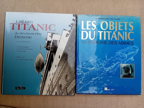 PAQUEBOT TITANIC: Philippe MASSON: Le naufrage du Titanic, Tallandier, 1998. Jacques MONTLUCON et Noel LACOUDRE: Les objets du Titanic, La mémoire des ...