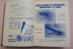 Aéro-club de France Annuaires 1938 et 1939.. 