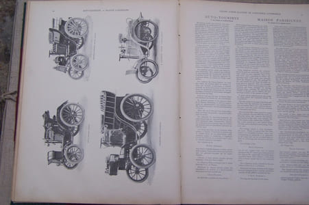 Grand Album illustré de l'Industrie Automobile pour l'Année 1900.