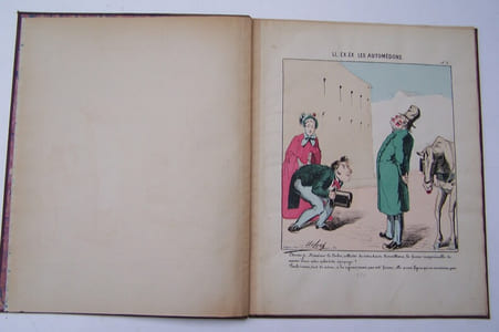 L.L.EX.EX. Les Automédons 20/24 lithographies sur les cochers de fiacre.