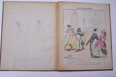 L.L.EX.EX. Les Automédons 20/24 lithographies sur les cochers de fiacre.