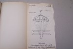 Notice technique du parachute d'aviation LEMERCIER Type 552.. 