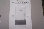 Parachute Maurice BLANQUIER pour l'aviation et l'aérostation. Types O.R. 1924, S.T.. 