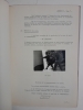 Versailles, 14 Décembre 1970. In-4, 15 pages, 6 photos rapportées-collées, 8 pages, 3 photos, 6 planches , 20 photos, un dessin, 12 pages, 5 ...