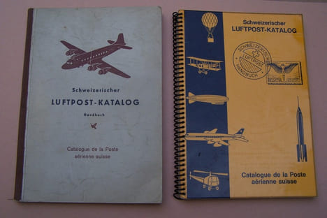 Schweizerischer LUFTPOST-KATALOG. Catalogue de la Poste aérienne suisse. 1949 et 1961/1962.. undefined