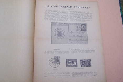 La Voie Postale Aérienne.. BRUNEL Georges