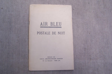 AIR BLEU Postale de nuit.. undefined