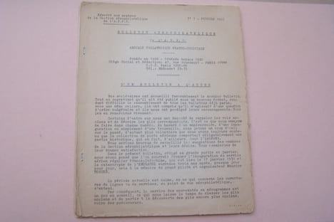 Bulletin Aérophilatélique de l'A.P.F.C. Amicale Philatélique Franco-Coloniale.. undefined