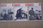 LOCO PROFILE N&deg; 1 &agrave; 35(May 1973), 36(September 1973), 37(February 1974), Special: R.H.D. Locomotives(July 1973).. 