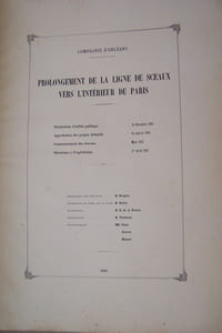 Le prolongement de la ligne de Sceaux vers l'intérieur de Paris.