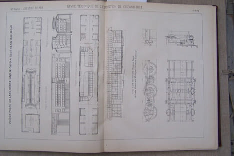 Revue technique de l'Exposition Universelle de CHICAGO en 1893: neuvième Partie: Les chemins de fer à l'Exposition de Chicago. Deuxième volume: Voies, ...